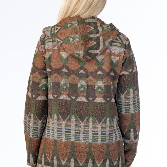 New Papillon Country Western Mountain Jacket coat boho hipster festival coat - Picture 4 of 10